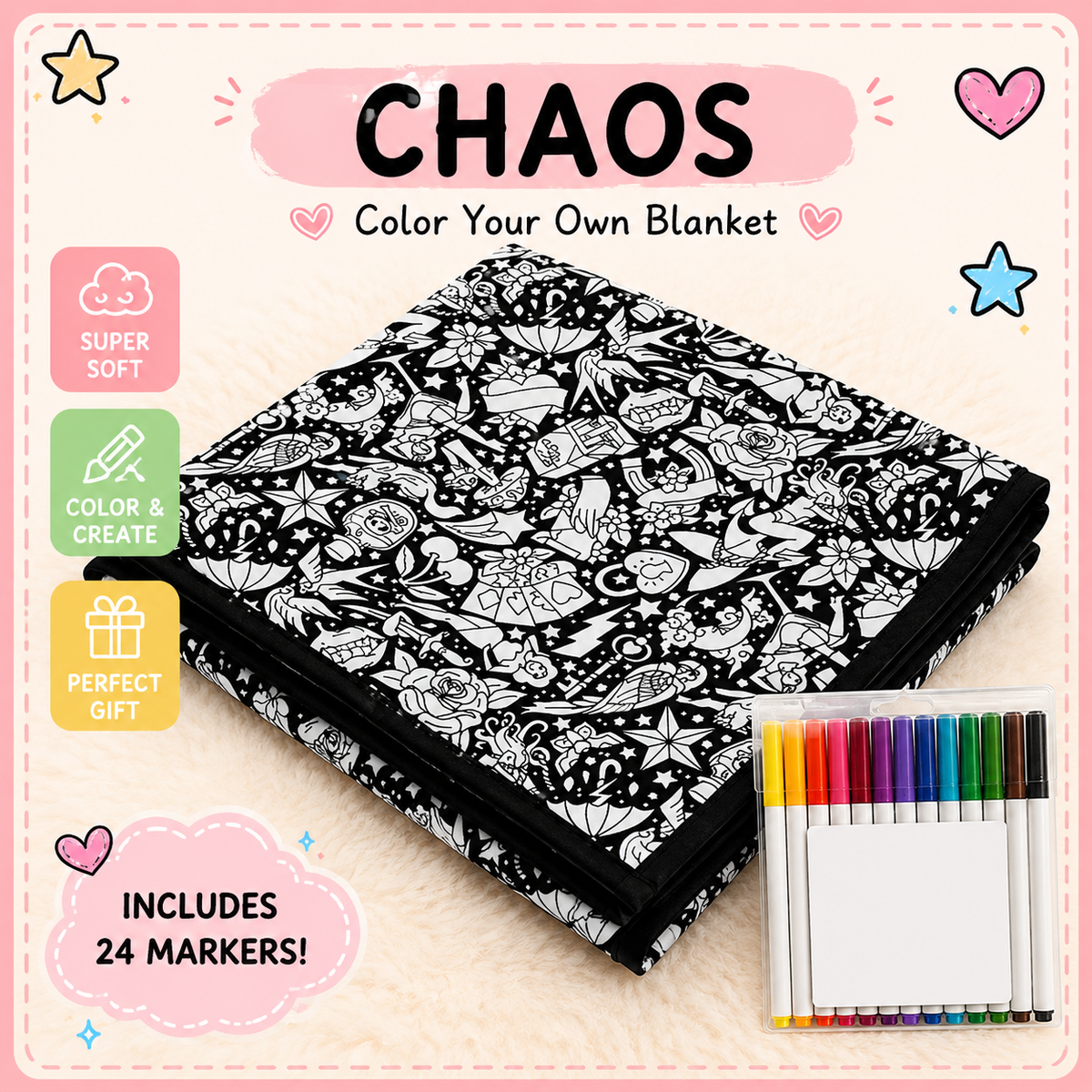 Snooza Coloring Blanket