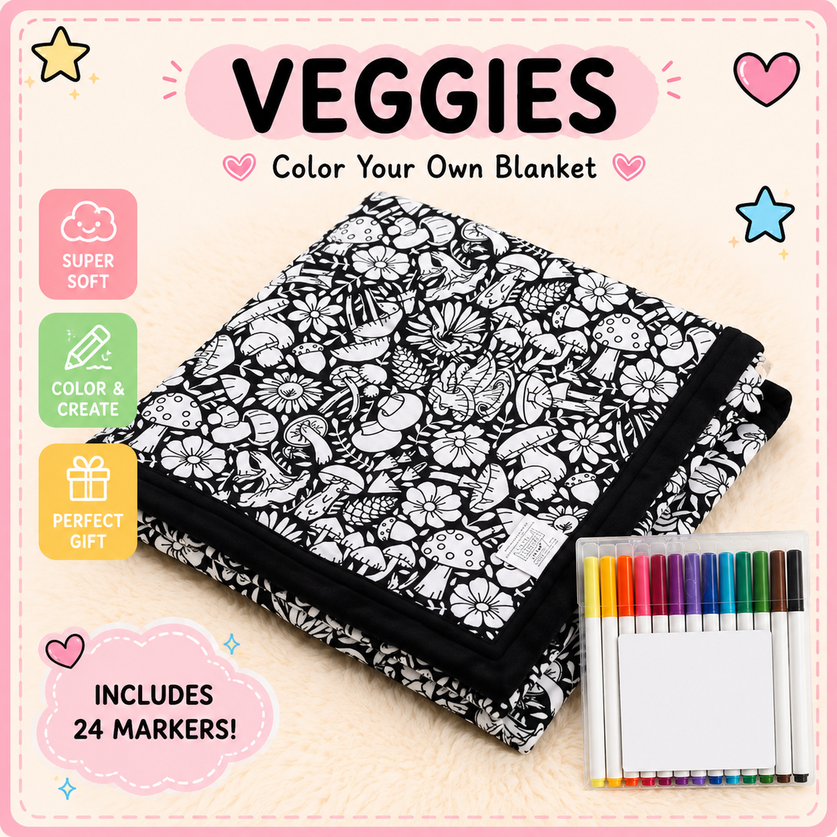 Snooza Coloring Blanket