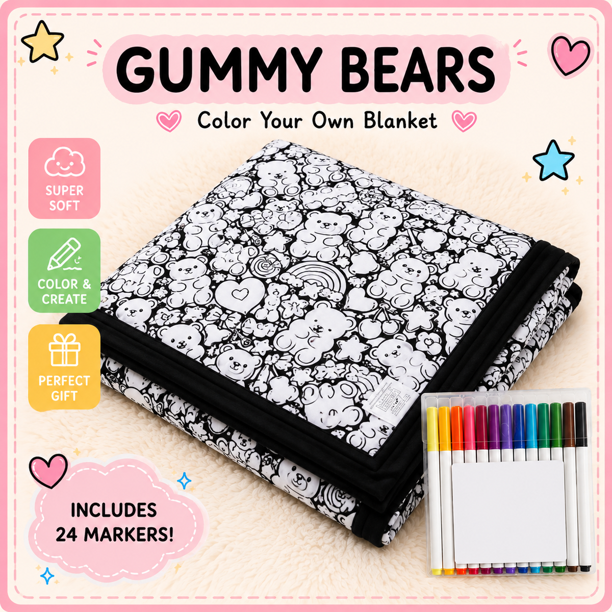 Snooza Coloring Blanket