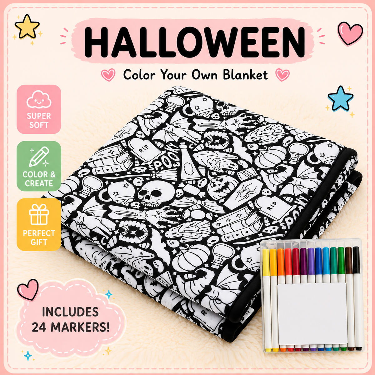 Snooza Coloring Blanket