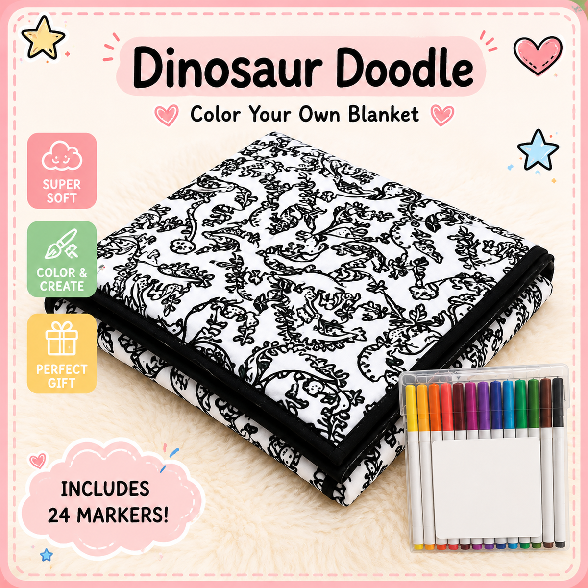 Snooza Coloring Blanket
