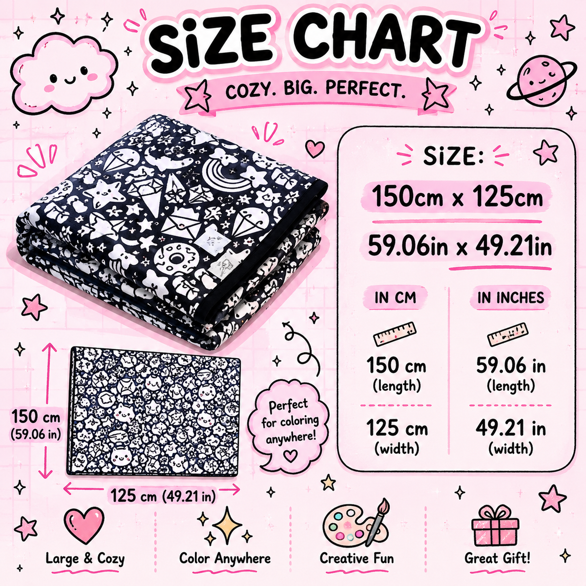 Snooza Coloring Blanket