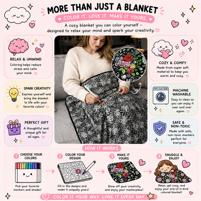 Snooza Coloring Blanket
