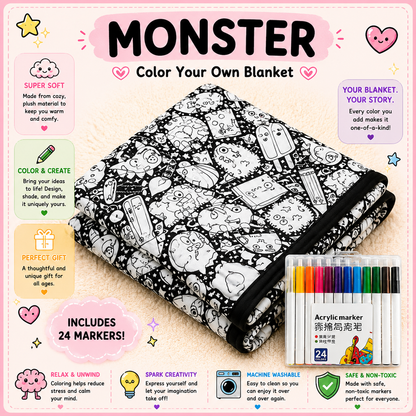 Snooza Coloring Blanket