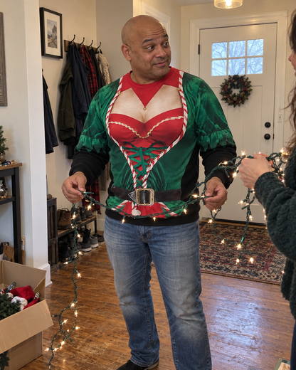 Men’s Naughty Christmas Sweatshirts