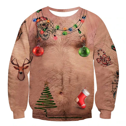 Men’s Naughty Christmas Sweatshirts