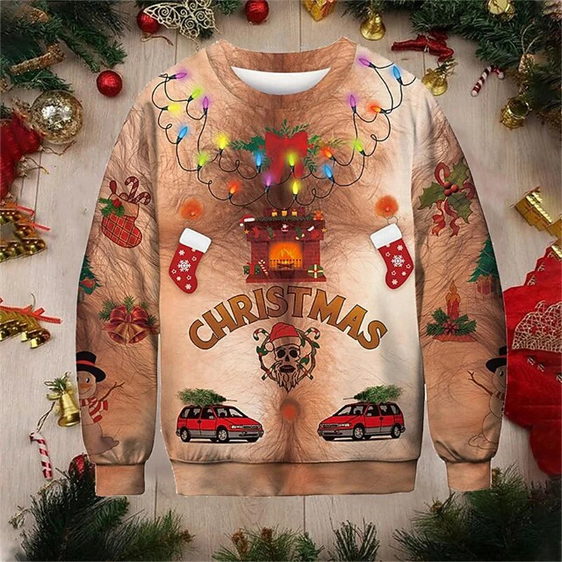 Women’s Naughty Christmas Sweatshirts