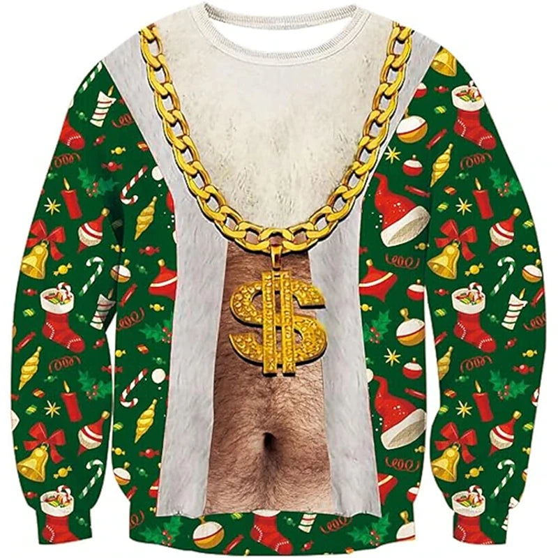 Men’s Naughty Christmas Sweatshirts