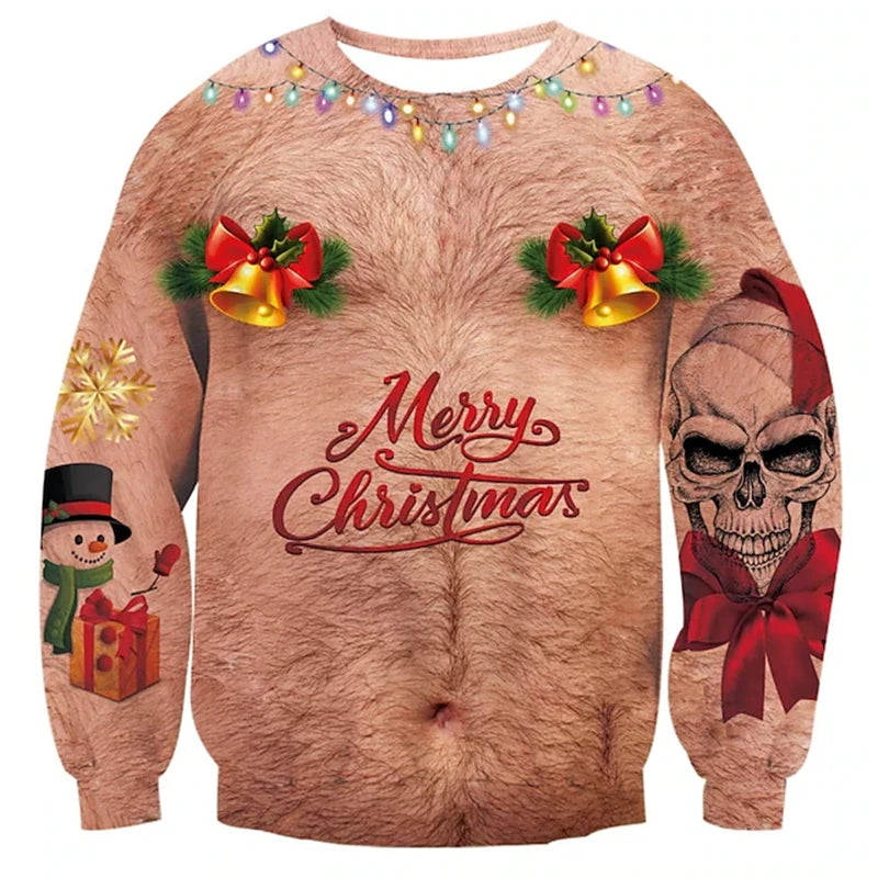 Men’s Naughty Christmas Sweatshirts