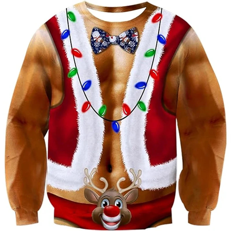 Men’s Naughty Christmas Sweatshirts